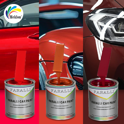 Manufacturer Direct Sales Of UV Resistant Continuous High Gloss Bright Red Car Paint