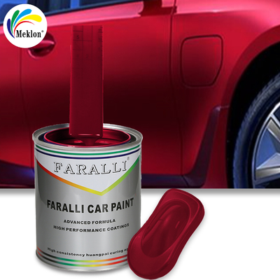 1K2K Customizable Color Wear-Resistant And Weather Resistant Bright Red Car Paint