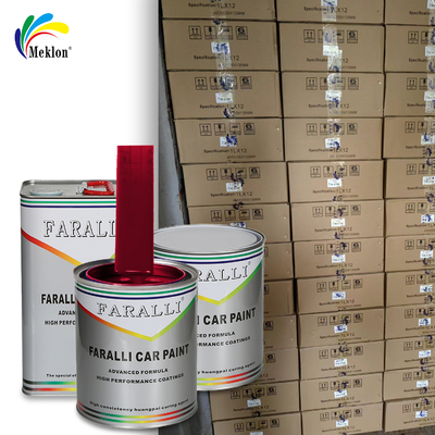 1K2K Customizable Color Wear-Resistant And Weather Resistant Bright Red Car Paint