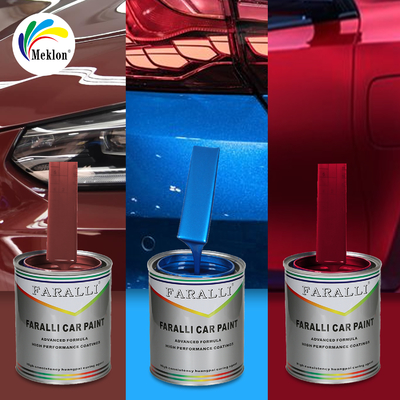 1K2K Environmentally Friendly Brown Car Paint With Scratch Resistance And High Temperature Resistance