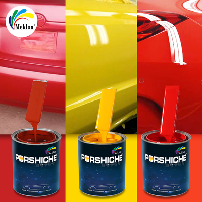 Factory Supplied Repair Paint UV Resistant And Weather Resistant Orange Red Car Paint