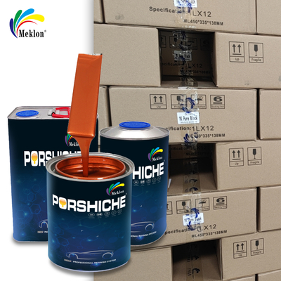 High Gloss Durable And Wear-Resistant Metal Orange Car Repair Paint