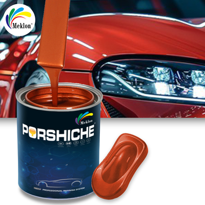High Gloss Durable And Wear-Resistant Metal Orange Car Repair Paint