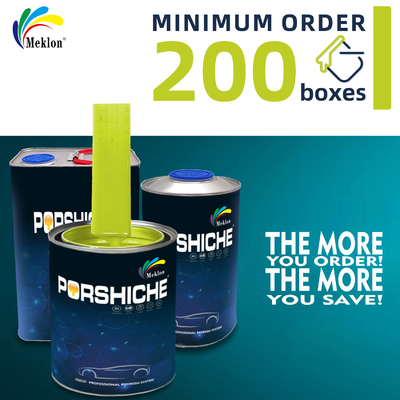 High Quality And Cost-Effective Yellow Green Car Paint Directly Supplied By The Manufacturer