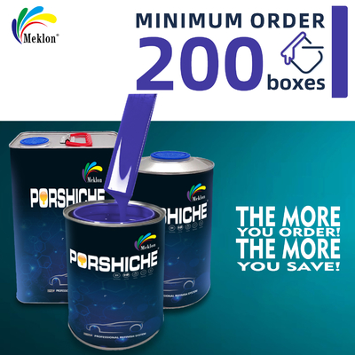 1K2K High-Quality Factory Grade Color Matching Wear-Resistant And Scratch Resistant Blue Purple Car Paint