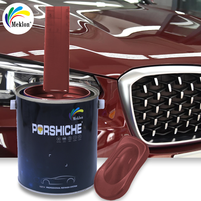 Low VOC Dark Red Car Paint for Metal Plastic Fiberglass