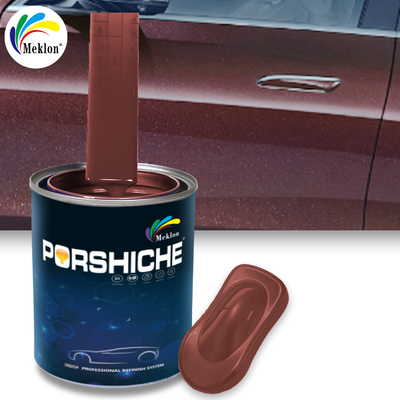 Fast Drying Dark Red Metallic Matte Car Paint