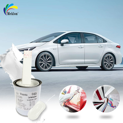 Scratch Resistant Ultra White Car Paint Low VOC Acrylic