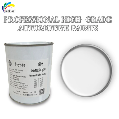 Meklon High-Purity White Car Paint - Low VOC Acrylic Resin Coating