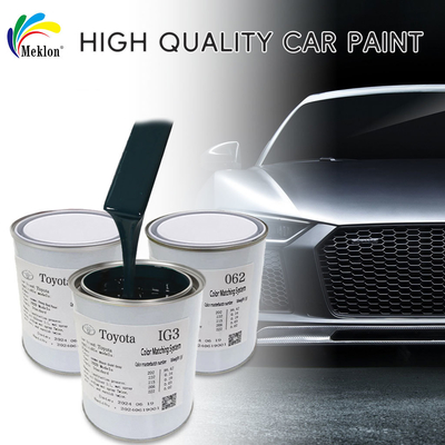 Scratch Resistant Automotive Paint - Black Gold Gray - Low Odor