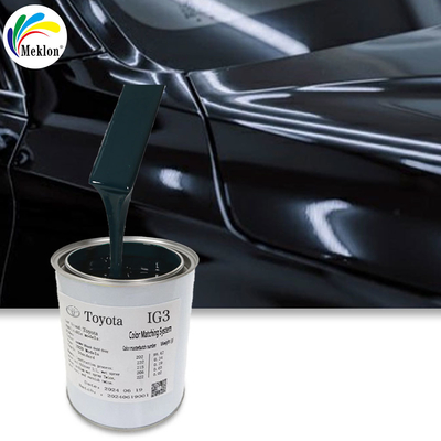 Scratch Resistant Automotive Paint - Black Gold Gray - Low Odor