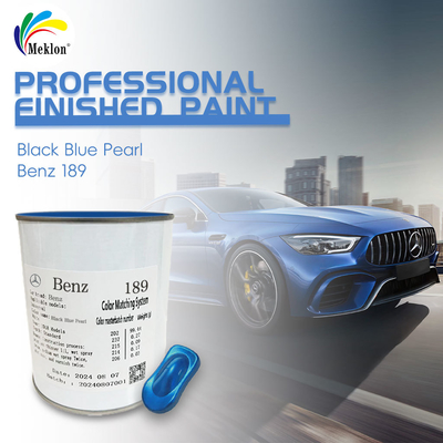 High Gloss And High Performance Scratch Resistant Blue Black Automotive Repair Paint
