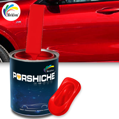 Basecoat High Gloss Mirror Effect Car Paint Automotive Paint 1K Big Red Car Repair Paint Pure And Full Color Supplyer
