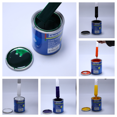 High Gloss And Vibrant Yellow Green Matching Original Car Paint