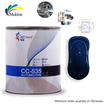 UV Resistance Spray Car Refinishing Paint 1K Blue Car Coating For Repair