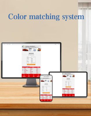 1K 2K High Solid System Auto Refinish Paint For Car Repair