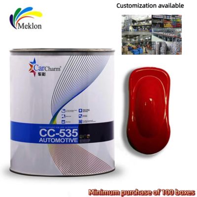 Advanced Formula Interference Red Pearl Car Paint For Automotive Refinishing Professional Grade