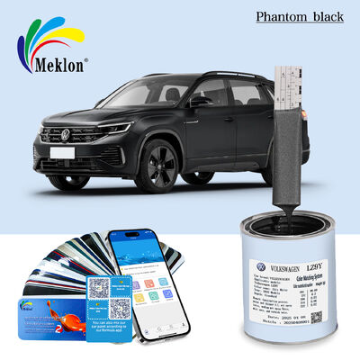 Fast Drying Black Automotive Paint Standard Depth For SAIC Volkswagen 2019 Models LZ9Y Phantom