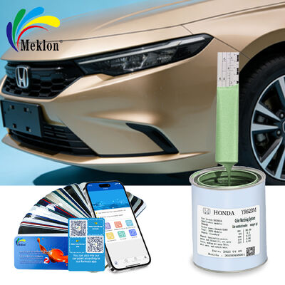 Durable Gold Ready Mixed Car Paint Multifunctional Mildew Resistant And Anti-Corrosion And UV Resistance