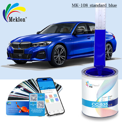 Honda 1K Auto Refinish Paint Environmentally Friendly Efficient And Fast Drying Standard Blue Car Care Coating