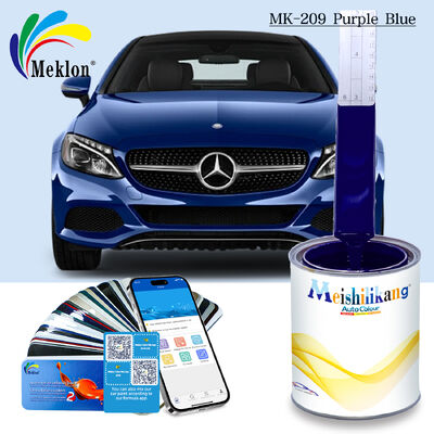 Through Blue Refinish Car Paint for High Temperature Environments