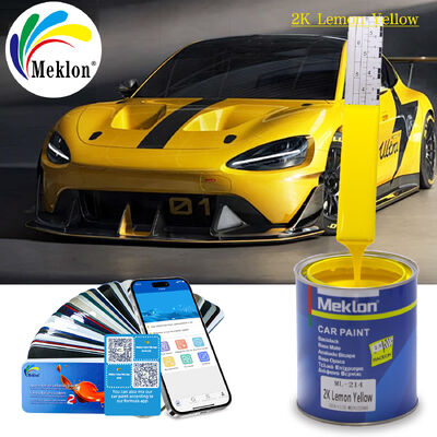 Weather-Resistant And Heat-Resistant Lemon Yellow Hot Selling Car Paint
