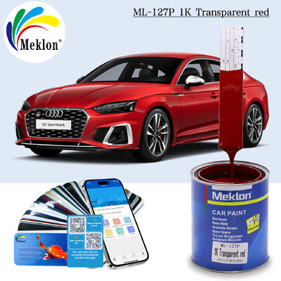 Durable And Scratch Resistant High-performance Transparent Red Car Paint