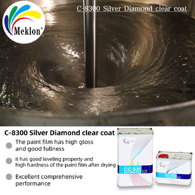 Silver Diamond Car Clear Coat Varnish Anti Abrasion Weather Resistant