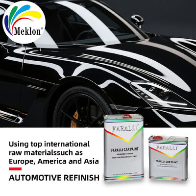 Stable Glossy Clear Top Coat Car Paint Mildew Resistant Auto Repair Paint