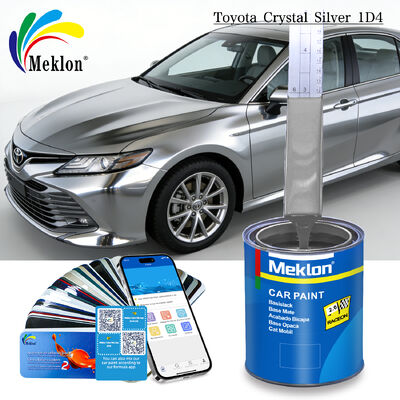 Nontoxic Ready Mixed Car Paint Silver Crystal Odorless Moistureproof