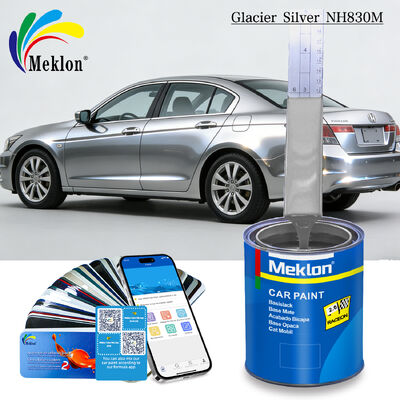 Anti Scratch Ready Mixed Car Paint Spray Heatproof Practical Silver Colour