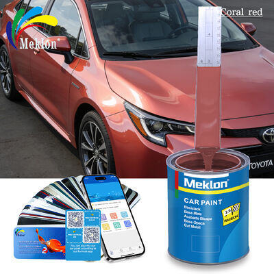 Plastic Coating Ready Mixed Car Paint Waterproof Fade Resistant