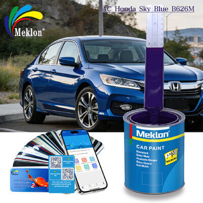 Practical Odorless Sky Blue Auto Paint Weatherproof Metallic Auto Spray Paint