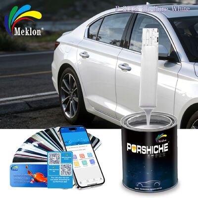 Long-Lasting 2K Pure White Refinish Car Paint for High-Temperature Resistance