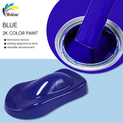 Meklon MK-208 2K Blue Scratch Resistant Low VOC Emissions Refinish Car Paint for Automotive Repair
