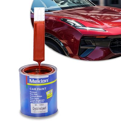 Meklon MK-X-02 Crystal Red Pearl Industrial Car Refinish Spray Paint Acrylic Liquid Coating Manufacturer Factory Price
