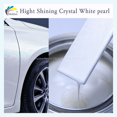 100% Matched Mk-X-11 Acrylic Car Refinish Paint Spray 1k Basecoat High Shining Crystal White Pearl Car Paint For Car Repair
