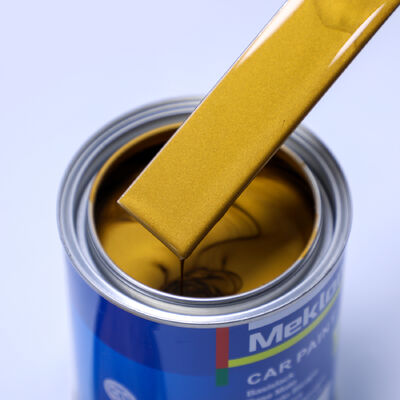 100% Matched MK-M418 Acrylic Refinish Car Paint Spray 1K Basecoat Golden Silver (yellow) Car Paint for Car Repair