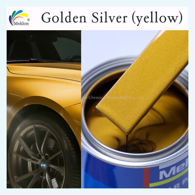 100% Matched MK-M418 Acrylic Refinish Car Paint Spray 1K Basecoat Golden Silver (yellow) Car Paint for Car Repair