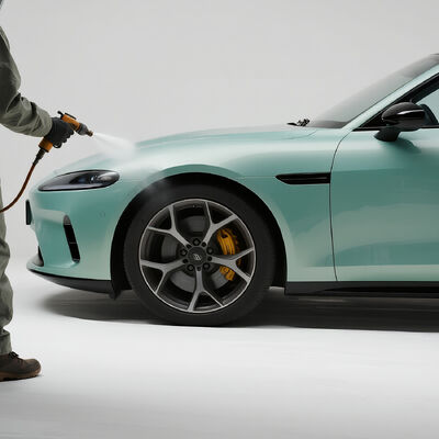 Acrylic Resin Green Pearl Scratch Resistant Low VOC Refinish Car Paint for Automotive Repair