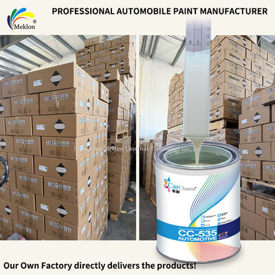 Acrylic Resin Green Pearl Scratch Resistant Low VOC Refinish Car Paint for Automotive Repair