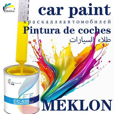 2K Lemon Yellow Acrylic Paint Automotive Car Refinish Coating & Paintt Industrial Use Car Repair & Renovation