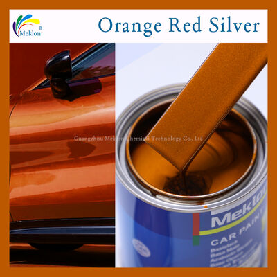 Fast Drying 1K Orange Red Silver Acrylic Paint Automotive Car Refinish Coating & Paint Industrial Use Car Repair & Renovation