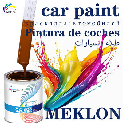 Fast Drying 1K Orange Red Silver Acrylic Paint Automotive Car Refinish Coating & Paint Industrial Use Car Repair & Renovation