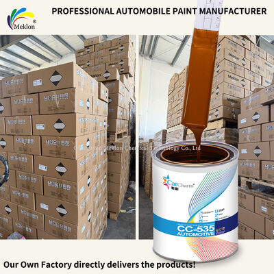Fast Drying 1K Orange Red Silver Acrylic Paint Automotive Car Refinish Coating & Paint Industrial Use Car Repair & Renovation