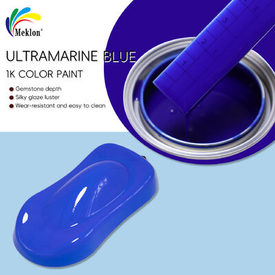 Scratch Resistant 1K Ultramarine Blue Acrylic Paint Automotive Car Refinish Coating & Paint