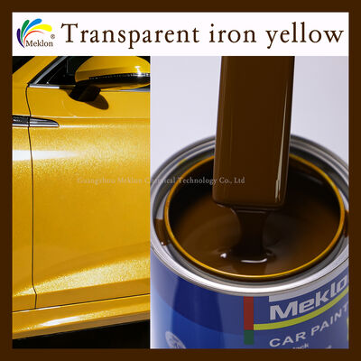 Weather Resistant 1K Transparent Iron Yellow Acrylic Paint Car Paint Automotive Coating & Paint