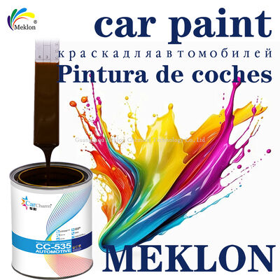 Weather Resistant 1K Transparent Iron Yellow Acrylic Paint Car Paint Automotive Coating & Paint