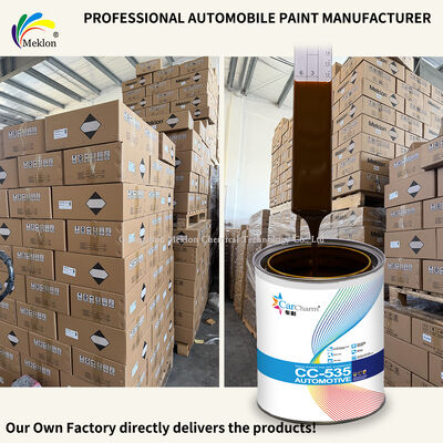 Weather Resistant 1K Transparent Iron Yellow Acrylic Paint Car Paint Automotive Coating & Paint