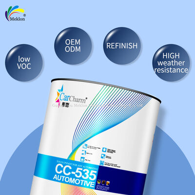 Weather Resistant 1K Transparent Iron Yellow Acrylic Paint Car Paint Automotive Coating & Paint